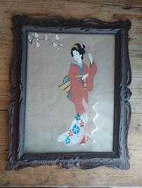 Dipinto giapponese antico