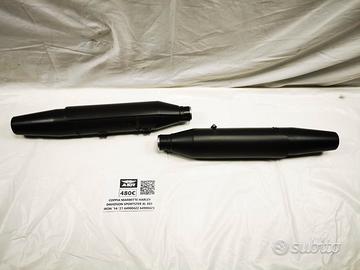 COPPIA MARMITTE HARLEY DAVIDSON SPORTSTER XL IRON