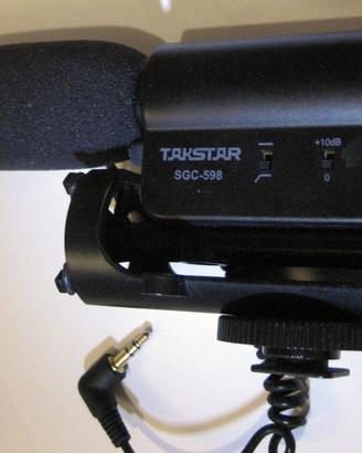 Takstar SGC-598 Microfono Cardioide usato