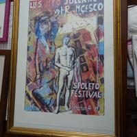 Stampa locandina Spoleto festival 1999