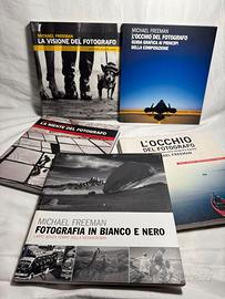 Set libri fotografia Michael Freeman (5 volumi)