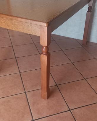 tavolo legno allungabile 