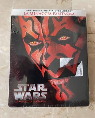 STAR WARS “ LA MINACCIA FANTASMA” STEELBOOK NUOVO