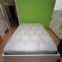 Struttura letto Brimnes Ikea + materasso