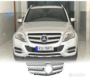 GRIGLIA MERCEDES GLK X204 08-12 LOOK AMG NERO ARGE