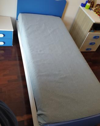Letto singolo e comodino mondo convenienza