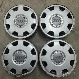 4 Cerchi da 15' in Lega - Audi - 100 200 A4 A6 Pas