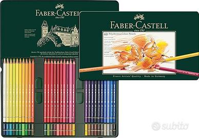 Faber-Castell Polychromos, 60 matite colorate in a