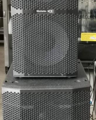 Impianto audio MONTARBO WIND PRO - Teste e Sub