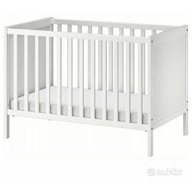 Lettino sundovik ikea bianco