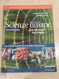 Scienze Umane corso integrato Antropologia Sociolo
