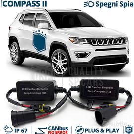 Spegni SPIA ERRORE Kit LED su COMPASS 2 Filtri H11