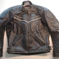 Giacca  In Pelle per uomo IXS, rinforzi in Kevlar
