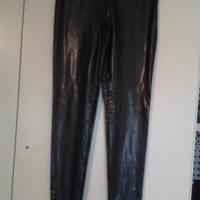 pantaloni/legging in similpelle