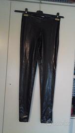pantaloni/legging in similpelle