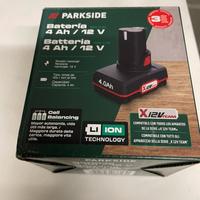 Batteria 4ah 12v Parkside NUOVA