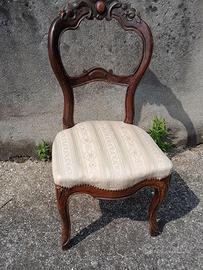 Poltroncina di legno