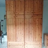 ARMADIO GRANDE IN PINO CEMBRO MASSELLO