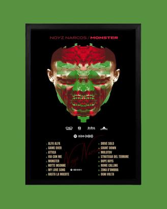 Poster Noyz Narcos - Monster