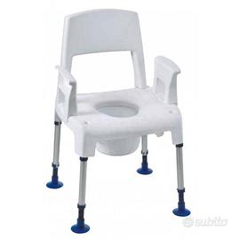 Sedia doccia con secchio e secchio - Comoda