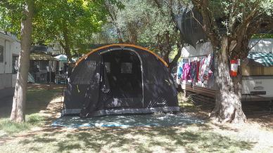 Tenda da campeggio 5 posti più materasso