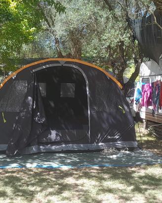 Tenda da campeggio 5 posti più materasso