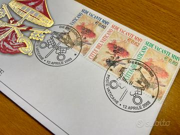 Francobolli Città del Vaticano Sede Vacante 2005