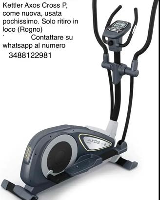 Bicicletta Ellittica Kettler Axos Cross P