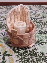 kit bagno esfoliante naturale 