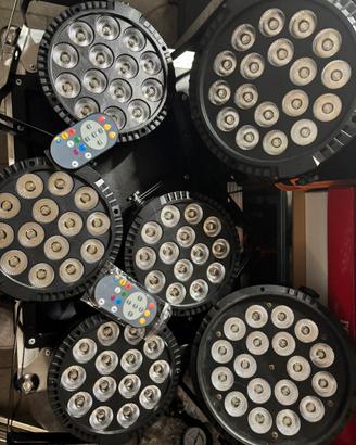 6 PAR LED DMX