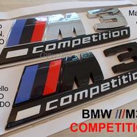 BMW M3 COMPETITION Stemma posteriore ABS Emblema