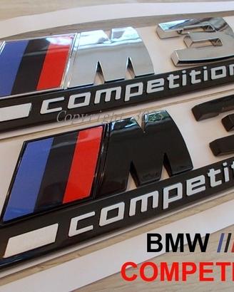 BMW M3 COMPETITION Stemma posteriore ABS Emblema