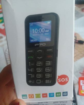 Telefono con tasti grandi e vivavoce per anziani