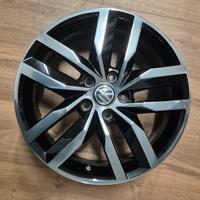 Cerchi in lega volkswagen 17  originali bicolore
