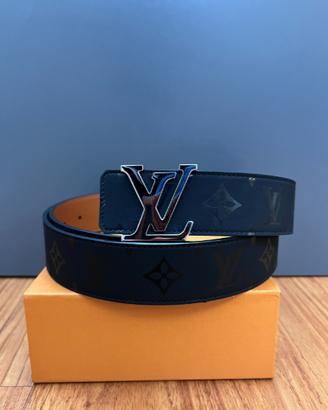 Cintura in pelle da uomo Louis Vuitton/Nera
