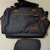 Borsa Fasciatoio per neonati - Colore Grigio Scuro