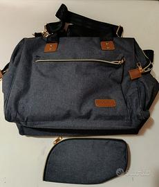 Borsa Fasciatoio per neonati - Colore Grigio Scuro