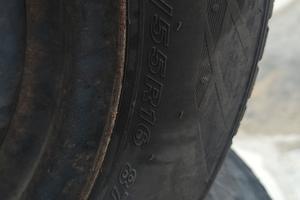 gomme invernali piu cerchio in ferro