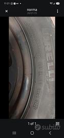 gomme estive complete di cerchioni per ford fiesta