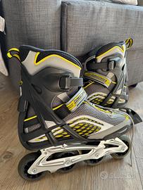 Rollerblade Astro 6.0 come nuovi tg. 44 pattini 