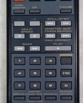 Telecomando Pioneer per lettore Laser-Disc