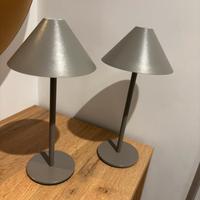 Coppia di lampade da tavolo LED dimmerabili