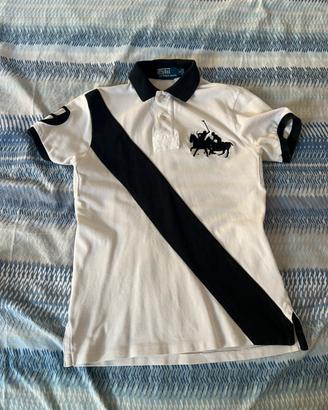 maglietta polo ralph lauren bianca taglia S
