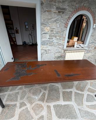 Tavolo in ferro su misura, fabbro arrigiano