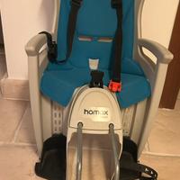 Seggiolino per bambini da bicicletta com 2 agganci