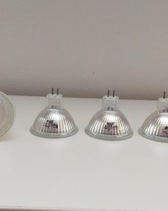 6 Lampadine GU4 12V 20W IKEA usate – per faretti 