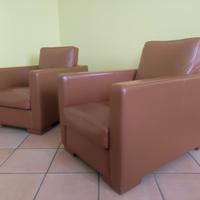 Poltrone in pelle
