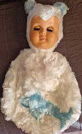 Bambola porta pigiama Vintage anni 60 con carillon