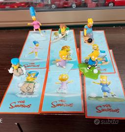 6 personaggi i Simpson 2 sorpresine Kinder