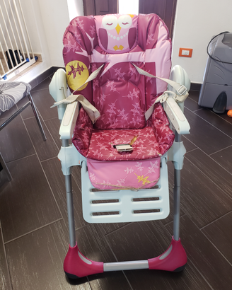 Seggiolone pappa bambina Chicco